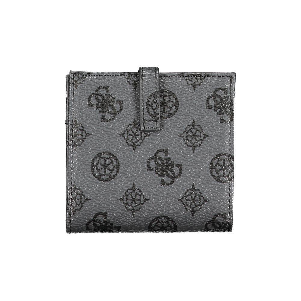 Guess Jeans Gray Polyethylene Wallet - Hilstor