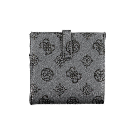 Guess Jeans Gray Polyethylene Wallet - Hilstor