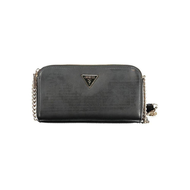 Guess Jeans Black Polyethylene Handbag - Hilstor