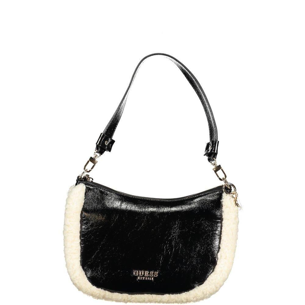 Guess Jeans Black Polyethylene Handbag - Hilstor