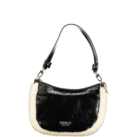 Guess Jeans Black Polyethylene Handbag - Hilstor