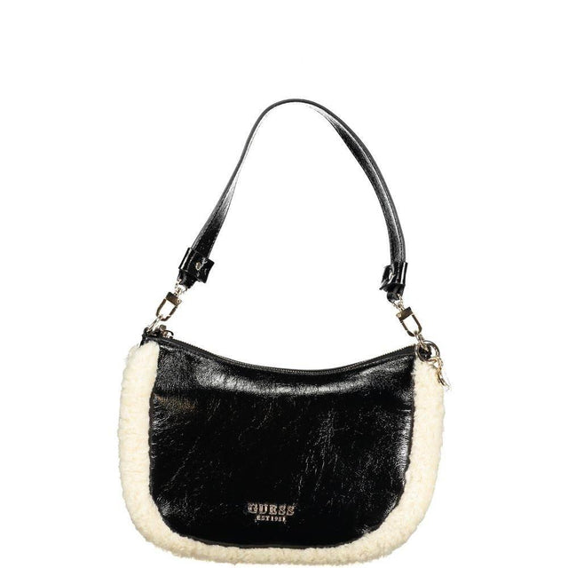 Guess Jeans Black Polyethylene Handbag - Hilstor