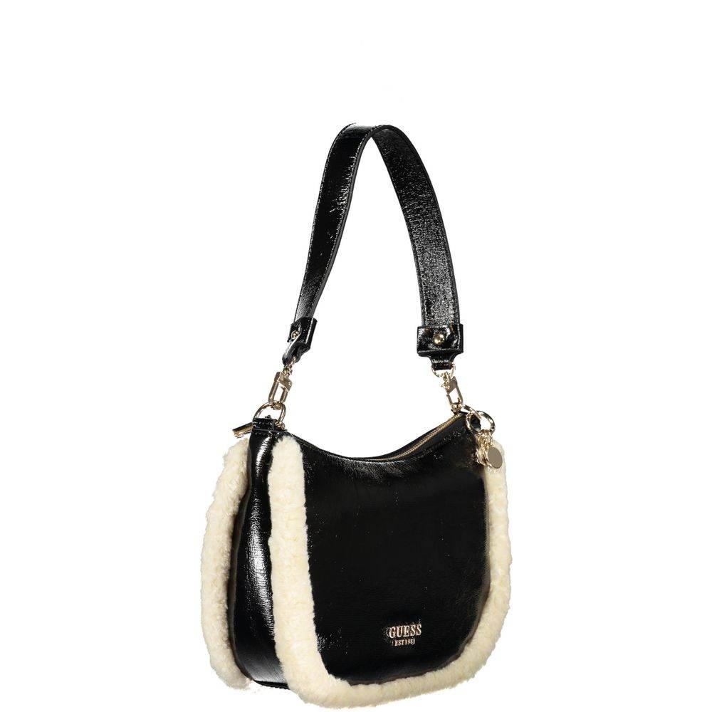 Guess Jeans Black Polyethylene Handbag - Hilstor