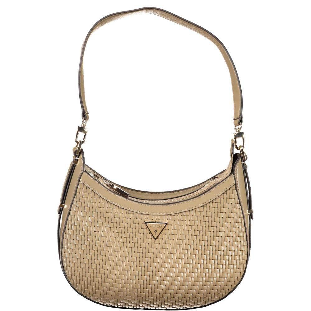 Guess Jeans Beige Polyethylene Handbag - Hilstor