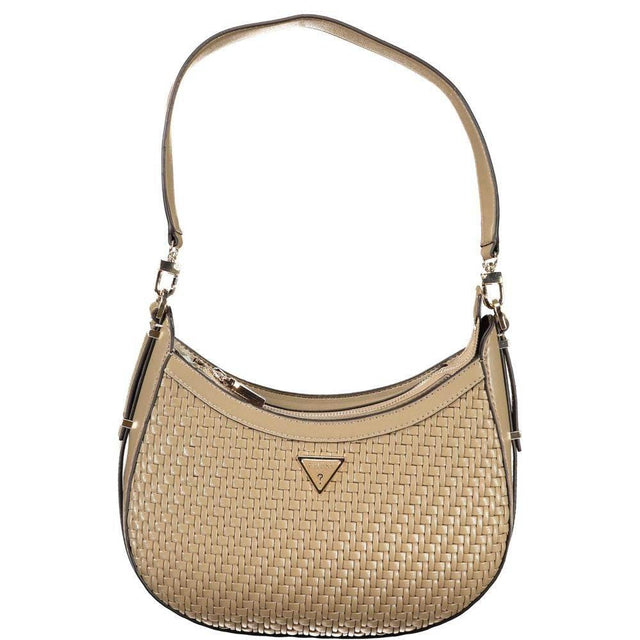 Guess Jeans Beige Polyethylene Handbag - Hilstor