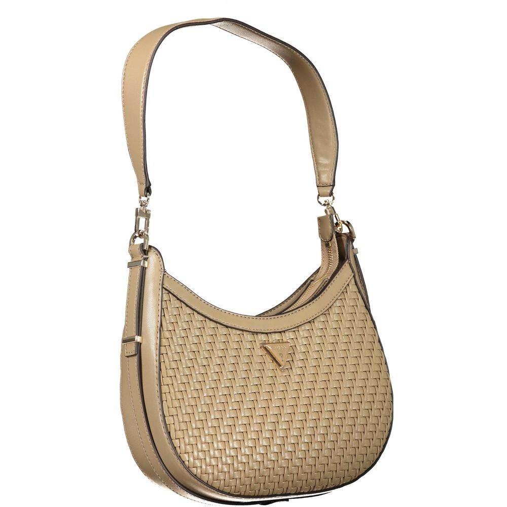 Guess Jeans Beige Polyethylene Handbag - Hilstor