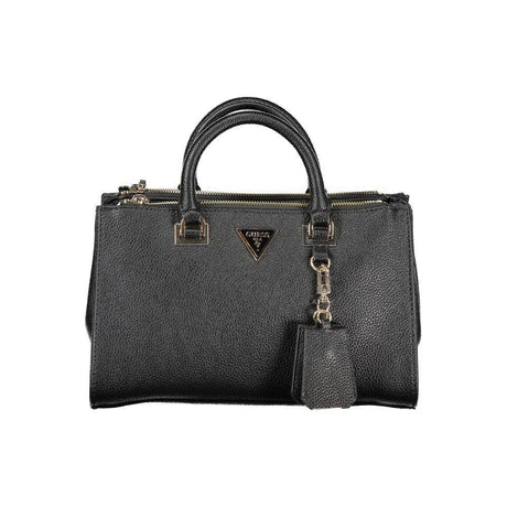 Guess Jeans Black Polyethylene Handbag - Hilstor
