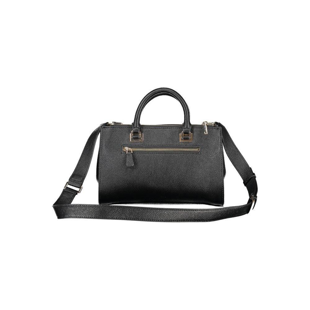 Guess Jeans Black Polyethylene Handbag - Hilstor