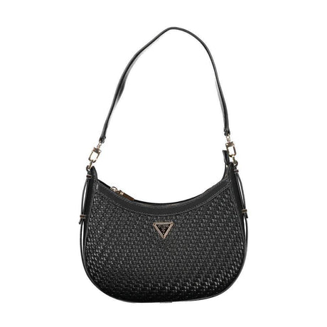 Guess Jeans Black Polyethylene Handbag - Hilstor