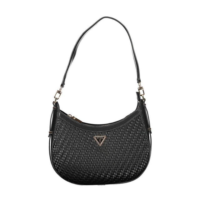 Guess Jeans Black Polyethylene Handbag - Hilstor