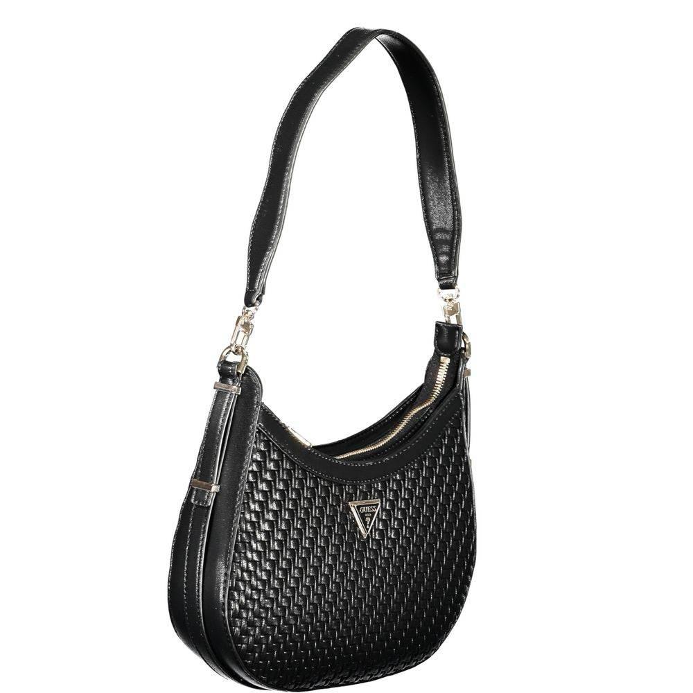 Guess Jeans Black Polyethylene Handbag - Hilstor