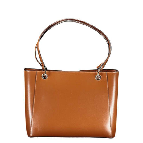 Guess Jeans Brown Polyethylene Handbag - Hilstor