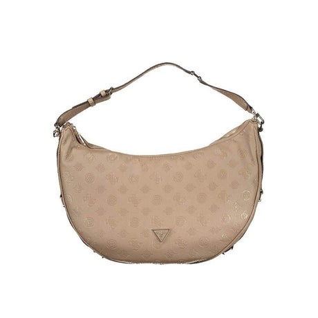 Guess Jeans Beige Polyethylene Handbag - Hilstor
