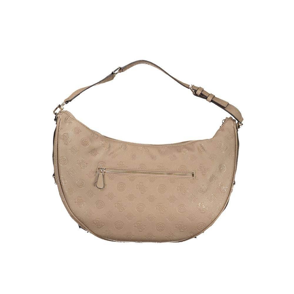 Guess Jeans Beige Polyethylene Handbag - Hilstor