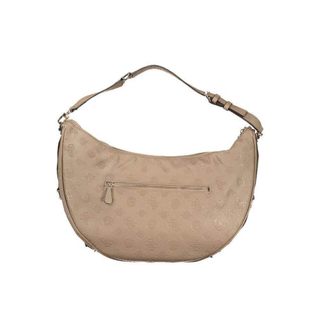 Guess Jeans Beige Polyethylene Handbag - Hilstor