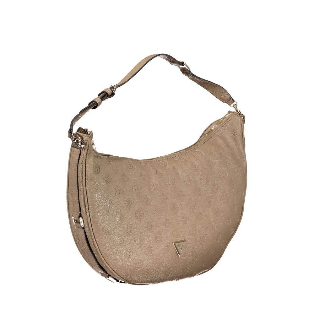 Guess Jeans Beige Polyethylene Handbag - Hilstor