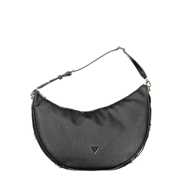 Guess Jeans Black Polyethylene Handbag - Hilstor