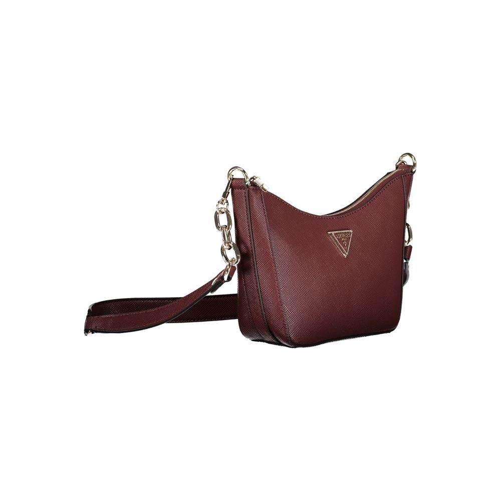 Guess Jeans Brown Polyethylene Handbag - Hilstor