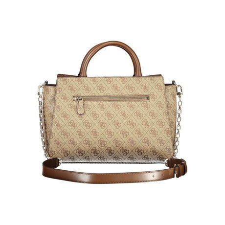 Guess Jeans Beige Polyethylene Handbag - Hilstor