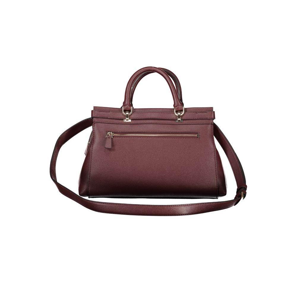 Guess Jeans Brown Polyethylene Handbag - Hilstor