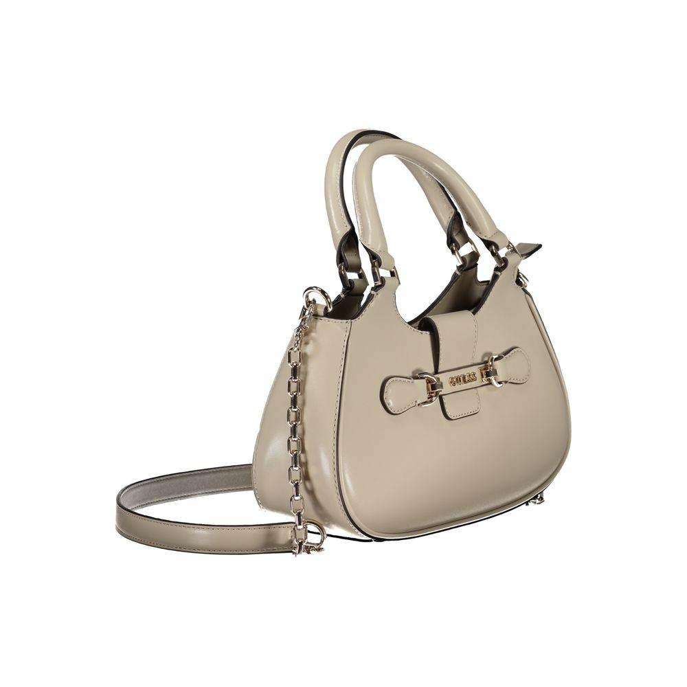 Guess Jeans Gray Polyethylene Handbag - Hilstor