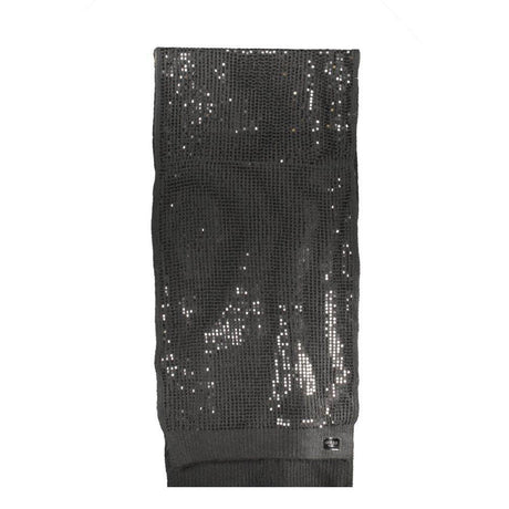 Guess Jeans Black Polyester Scarf - Hilstor