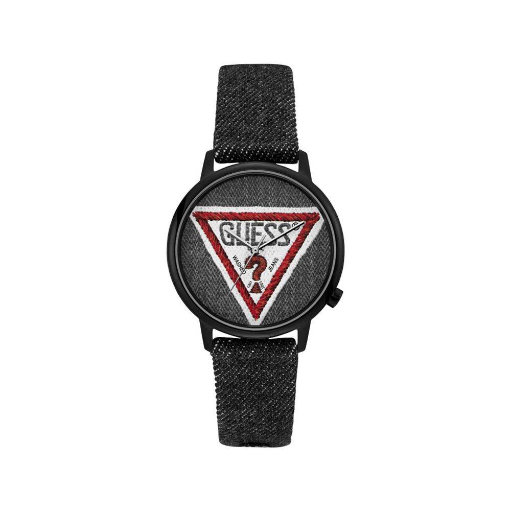 Guess Black Textile Watch - Hilstor