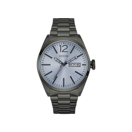 Guess Gray Steel Watch - Hilstor