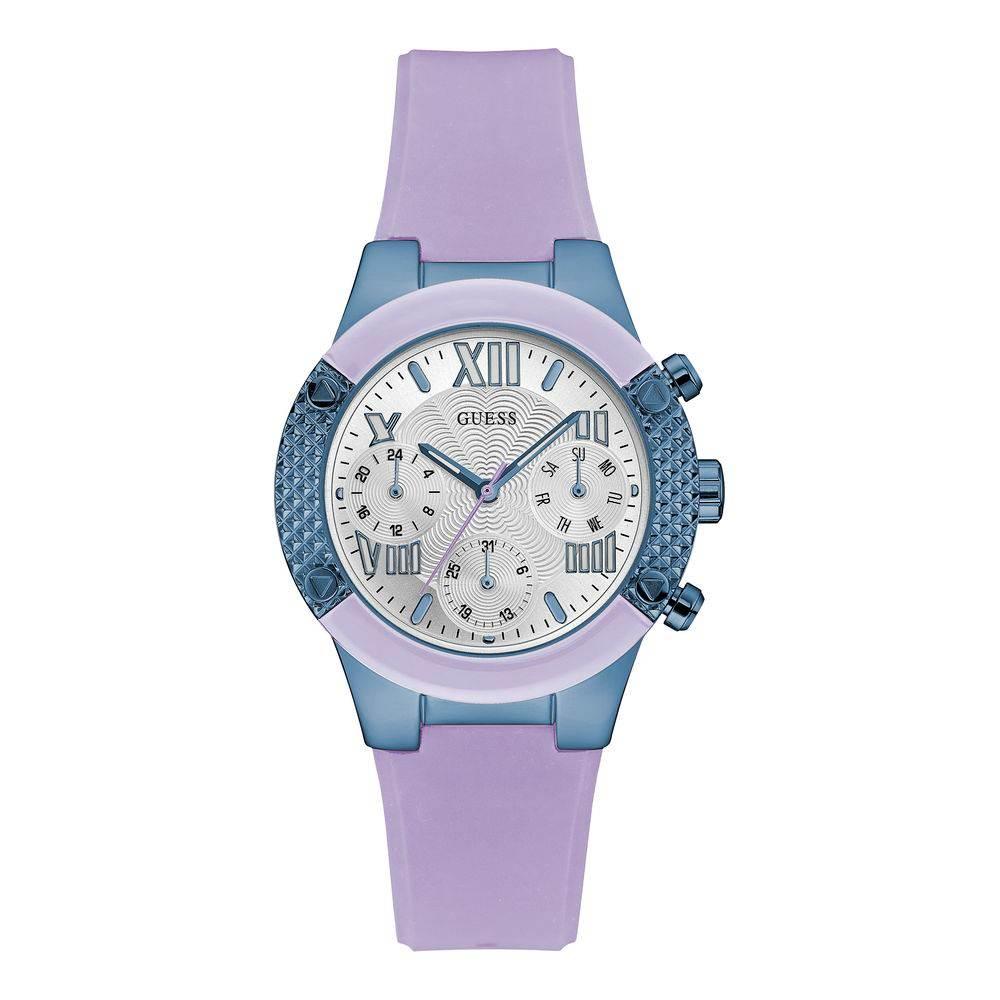 Guess Purple Silicone Watch - Hilstor