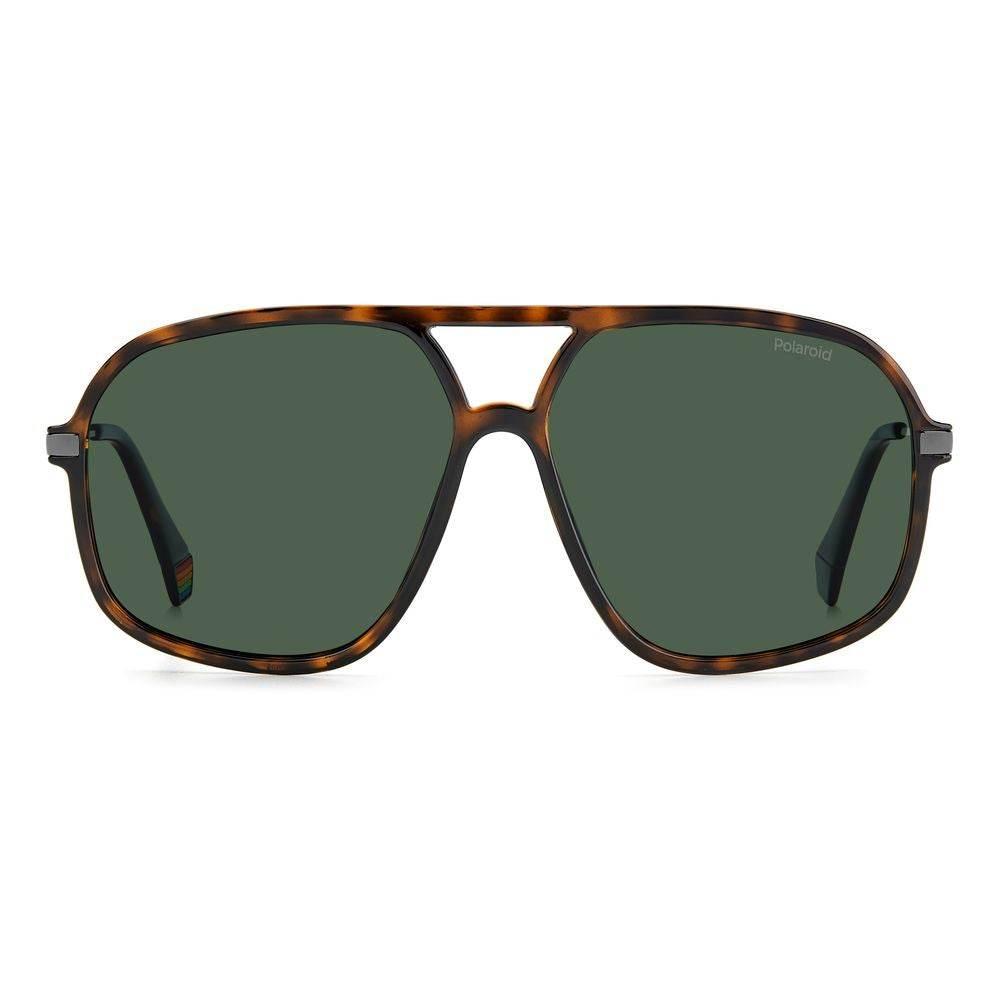 Polaroid Brown Plastic Sunglasses - Hilstor