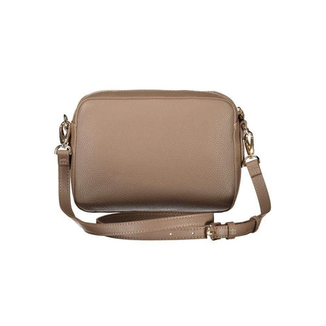 Valentino Bags Brown Polyethylene Handbag - Hilstor