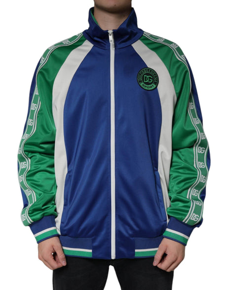 Dolce & Gabbana Multicolor Polyester Full Zip Bomber Jacket - Hilstor