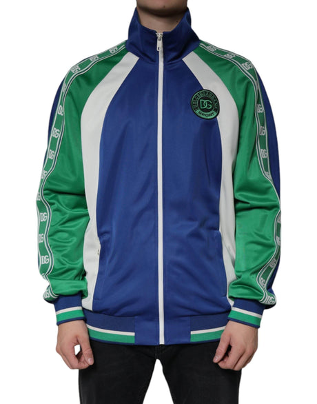 Dolce & Gabbana Multicolor Polyester Full Zip Bomber Jacket - Hilstor