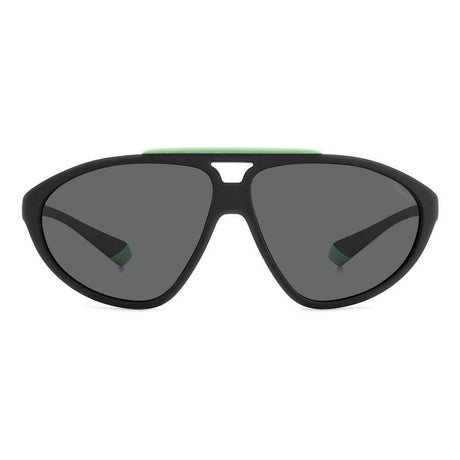 Polaroid Black Rubber Sunglasses - Hilstor