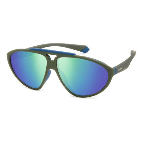 Polaroid Green Rubber Sunglasses - Hilstor
