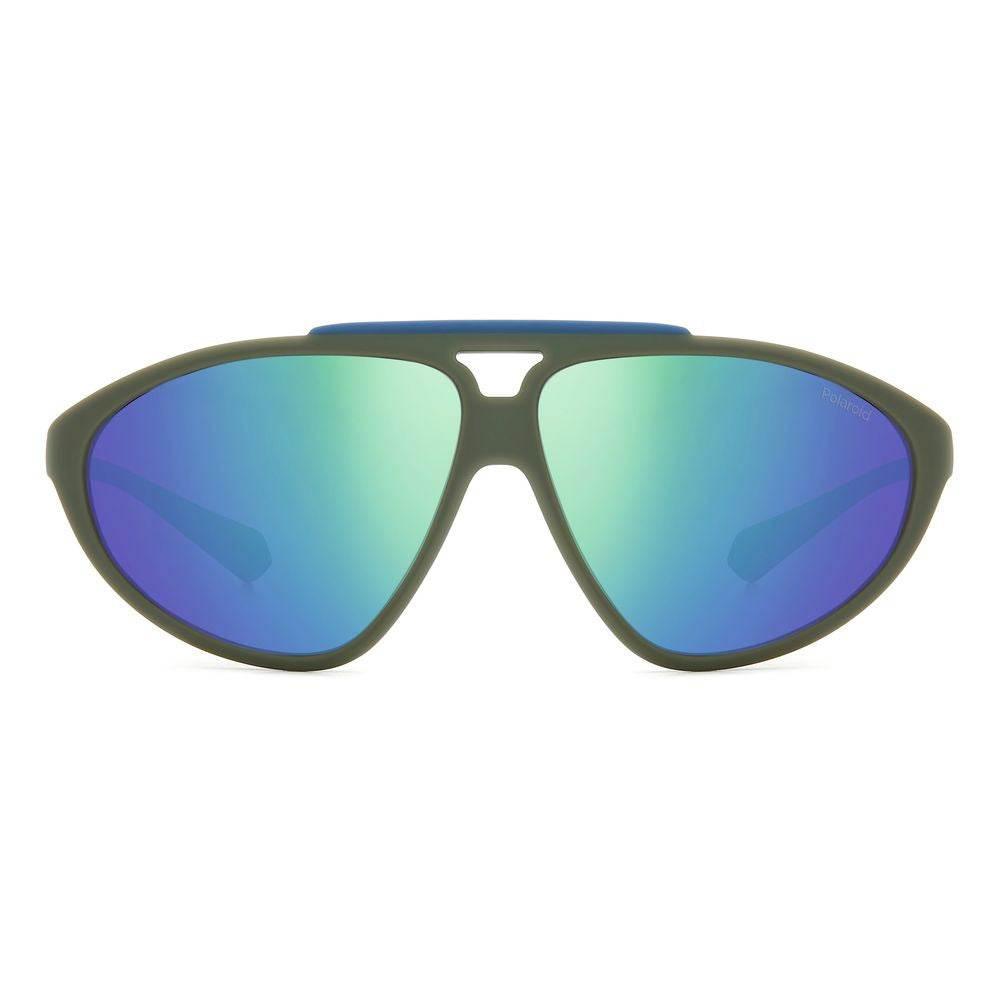 Polaroid Green Rubber Sunglasses - Hilstor
