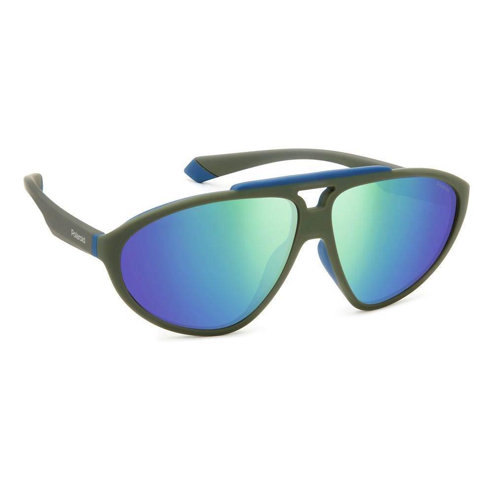 Polaroid Green Rubber Sunglasses - Hilstor