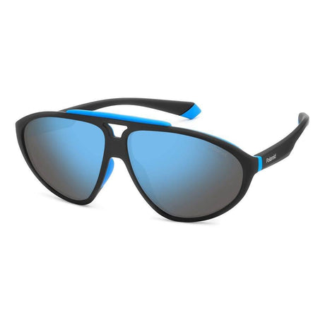 Polaroid Black Rubber Sunglasses - Hilstor