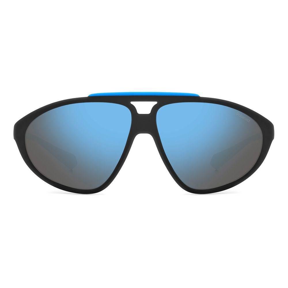 Polaroid Black Rubber Sunglasses - Hilstor