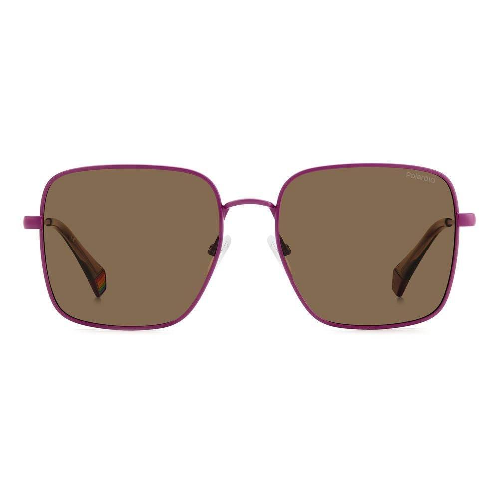 Polaroid Purple Metal Sunglasses - Hilstor