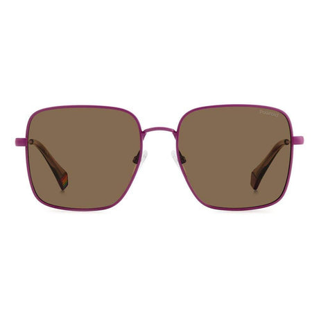 Polaroid Purple Metal Sunglasses - Hilstor
