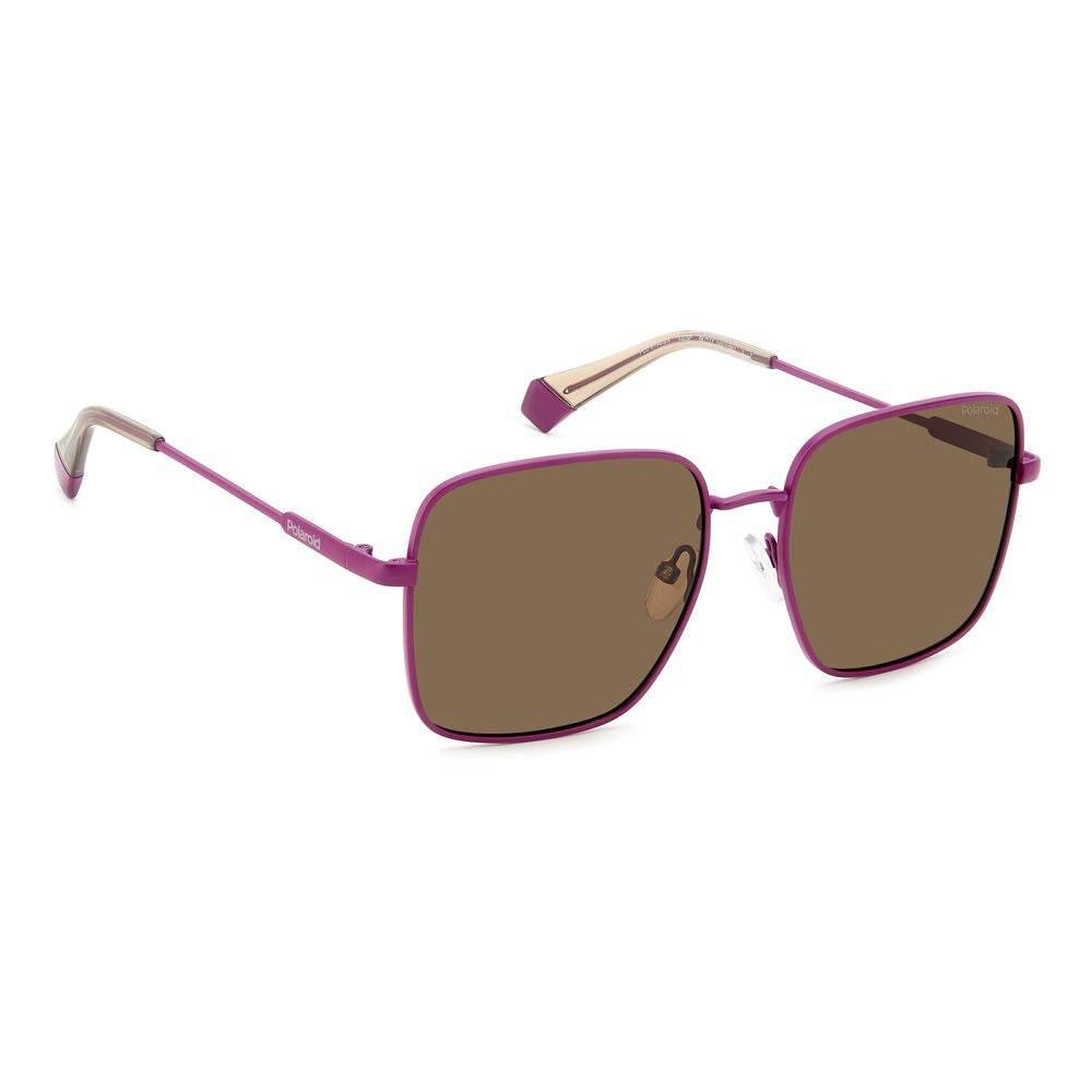 Polaroid Purple Metal Sunglasses - Hilstor