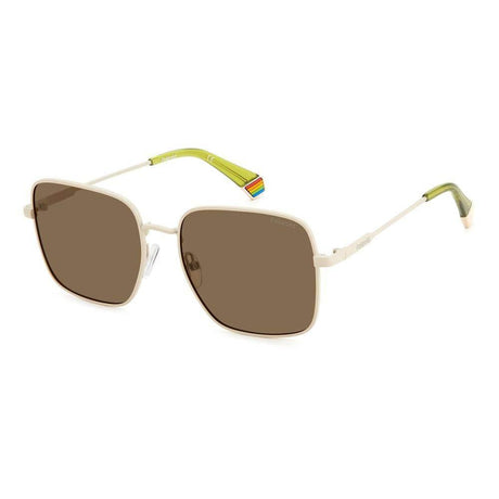 Polaroid Gray Metal Sunglasses - Hilstor