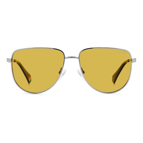 Polaroid Gray Metal Sunglasses - Hilstor