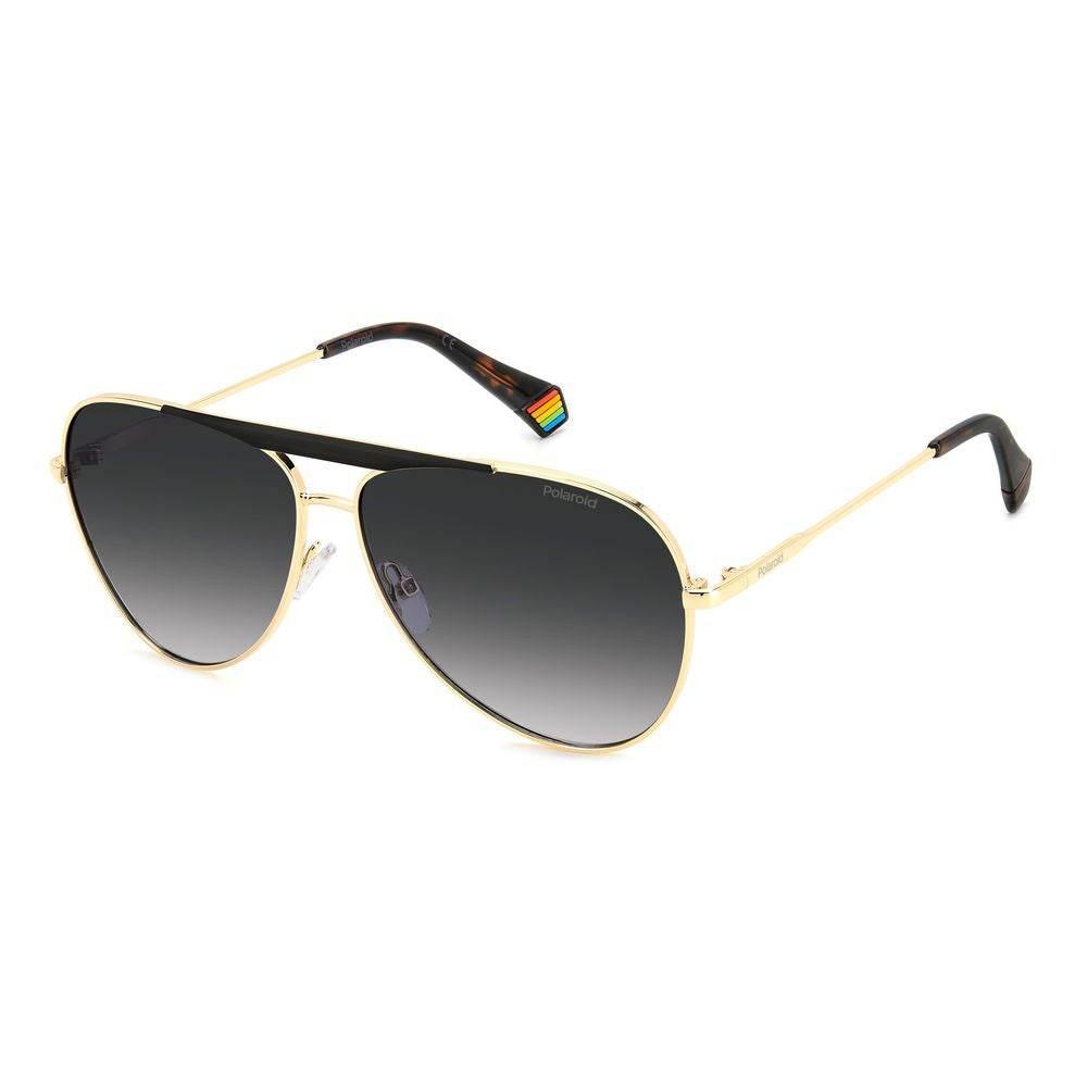 Polaroid Black Metal Sunglasses - Hilstor