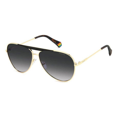 Polaroid Black Metal Sunglasses - Hilstor
