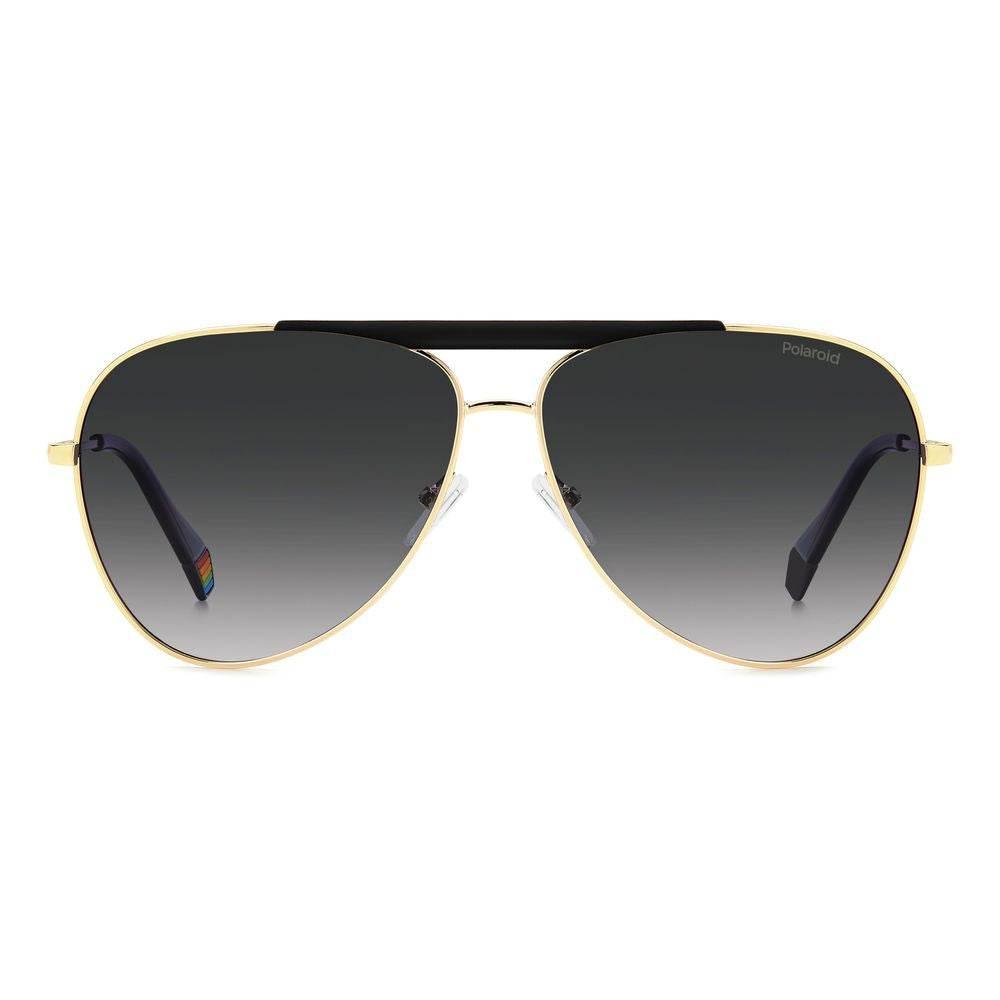 Polaroid Black Metal Sunglasses - Hilstor