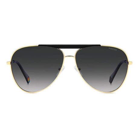 Polaroid Black Metal Sunglasses - Hilstor