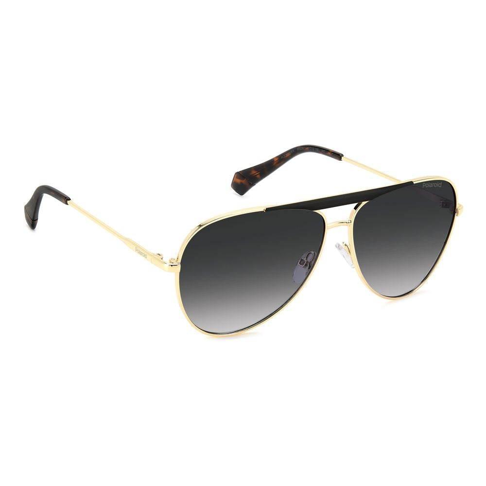 Polaroid Black Metal Sunglasses - Hilstor