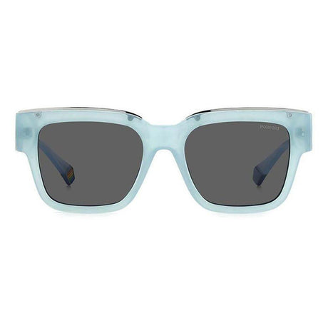 Polaroid Blue Resin Sunglasses - Hilstor